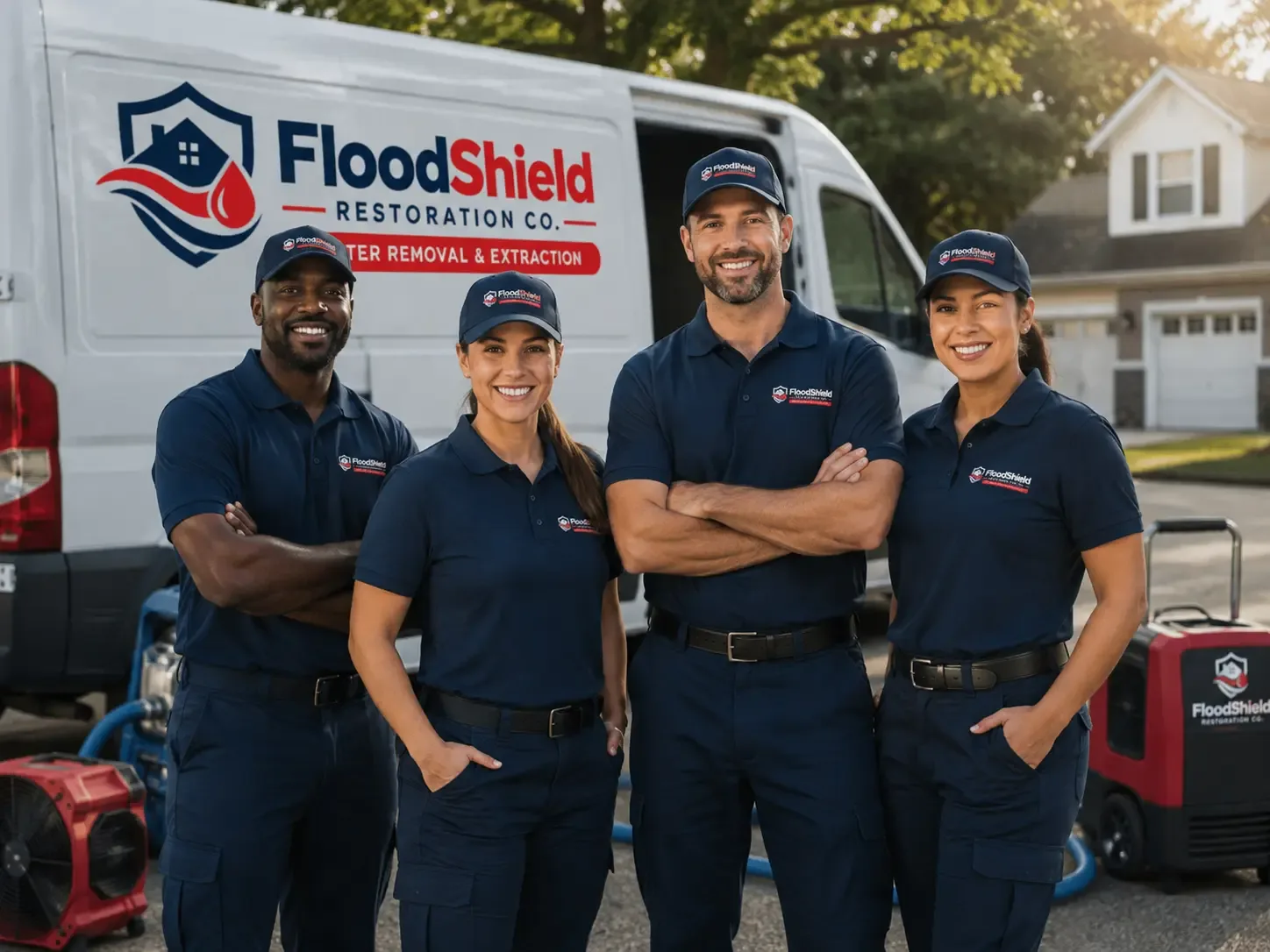 Flood Damage Restoration company in Rice, WA